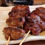 もつ焼 まるい - 皮なしたん