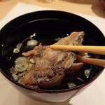 鮨あら井 - のどぐろの御椀