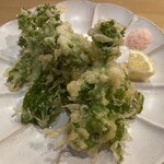 Izakaya Tenuma - 菜の花天ぷら