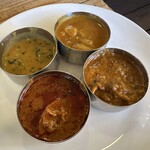 Venu's South Indian Dining - カレー四種