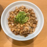 らぁ麺 すぎ本 - チャーシューご飯