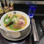 竹末東京Premium - 味玉 鶏ホタテそば