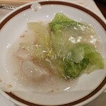 筑紫樓 - ホタテ貝と野菜の蟹ソースかけ