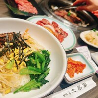 上野太昌園 上野本店 - ビビンバ　ランチセット