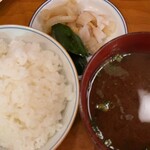 ぽん多本家 - ご飯セット