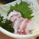 Octopus Sashimi / Bonito Sashimi