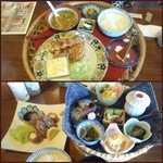 常盤荘別邸 霧島津 - 郷土料理な感じで美味しかったです。