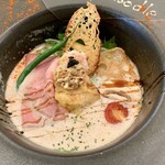 カニ蟹 crab noodle 三宮 - 白蟹 noodle 蟹味噌バター仕立て ¥1300