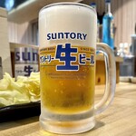 240973978 - ＊サントリー 生ビール（¥500）