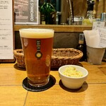 CRAFT BEER SERVER LAND - 志賀高原ビール 志賀高原IPA (長野) パイント(473ml) 950円 ※アルコール度数6％、お通し 380円
                2024年3月31日