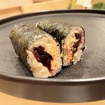 鮨あら井 - 干瓢鮟肝入