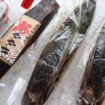 Yamamoto Sengyoten - 生カツオ わら焼タタキ1390円＋カツオハランボ80円