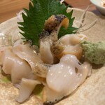 鮨処いちい - 貝類のお刺身