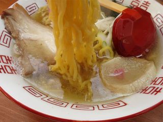 麺家 元、 - 塩らぁめんの麺