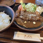 Matsumura - チキンカツ カレーソース定食