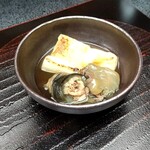 料亭 大宮 一の家 - 仲居さんに取分けてもらって