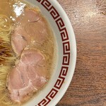 双喜紋 - ラーメン670円ネギ抜き　右