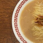双喜紋 - ラーメン670円ネギ抜き　左