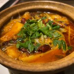 中国家常菜 燕郷房 - かなり辛い魚料理