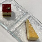 サバティーニ・ディ・フィレンツェ - ドルチェ
      <チーズケーキ、ピスタチオ>