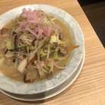 じげもんちゃんぽん - 白ちゃんぽん（小）Bセット（950円）