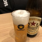 じげもんちゃんぽん - サッポロラガー（500ml）580円