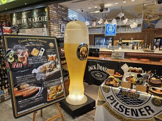 世界のビール博物館 - ビールのオブジェ