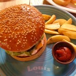 Louis Hamburger Restaurant - 上から～