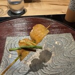 焼鳥 空 - 行者にんにく手羽中