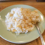 冬木 - セットの半炒飯。１人前はあります