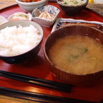 のだ - ご飯とお味噌汁（2014.2月）