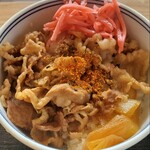 Sobadokoro Yoshinoya - ミニ牛丼はいつものクオリティ