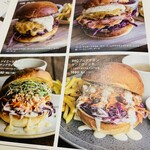 ダブルフォーアパートメント - 【メニュー】ハンバーガー