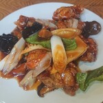 Fuumen - 鶏肉野菜の甘酢炒め