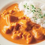 Butter chicken curry set meal