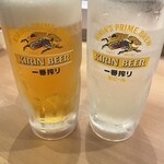 焼肉の松屋　 - ビールは一番しぼり