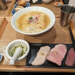 だしと小麦の可能性 - 潮ラーメンセット