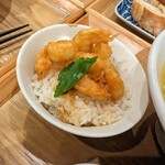 だしと小麦の可能性 - 小エビ天丼