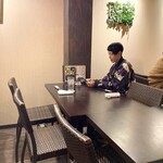 蟻諏 北川 - 愛犬同伴可能な店内席