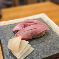 東鮨 新店 - 中トロ　1貫　550円
