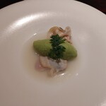 デンクシフロリ - [2024年3月　訪問]えんどう豆とハマグリ。