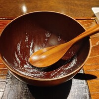 デンクシフロリ - [2024年3月　訪問]完食後に写真撮ってない事に気付いた(笑)美味しくて夢中で食べてしまった蟹と玉子とウドのお碗。