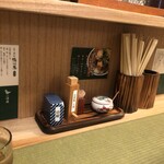 らーめん 鴨and葱 - 調味料
