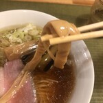 らーめん 鴨and葱 - 穂先メンマ