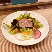 ビストロカラト - 2度目のパテ・ド・カンパーニュのサラダ仕立て