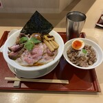 燃えよ麺助 - 特製紀州鴨そば