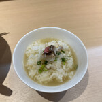 中華そば 須紗 - 塩そばのスープで食べる鯛茶漬け