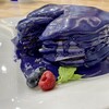 Yogur Story - 料理写真:Ube Pancake 断面も紫w