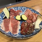 Kappou Yakiniku Hanabi - ハラミ、ブリスケ、ロース、タン下