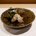 江戸前鮨 二鶴 - 『太刀魚の干物』